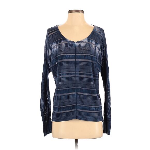 Athleta Activewear Long Sleeve Casual T-Shirt Size Small Tie Dye Dori Tee - Picture 1 of 3